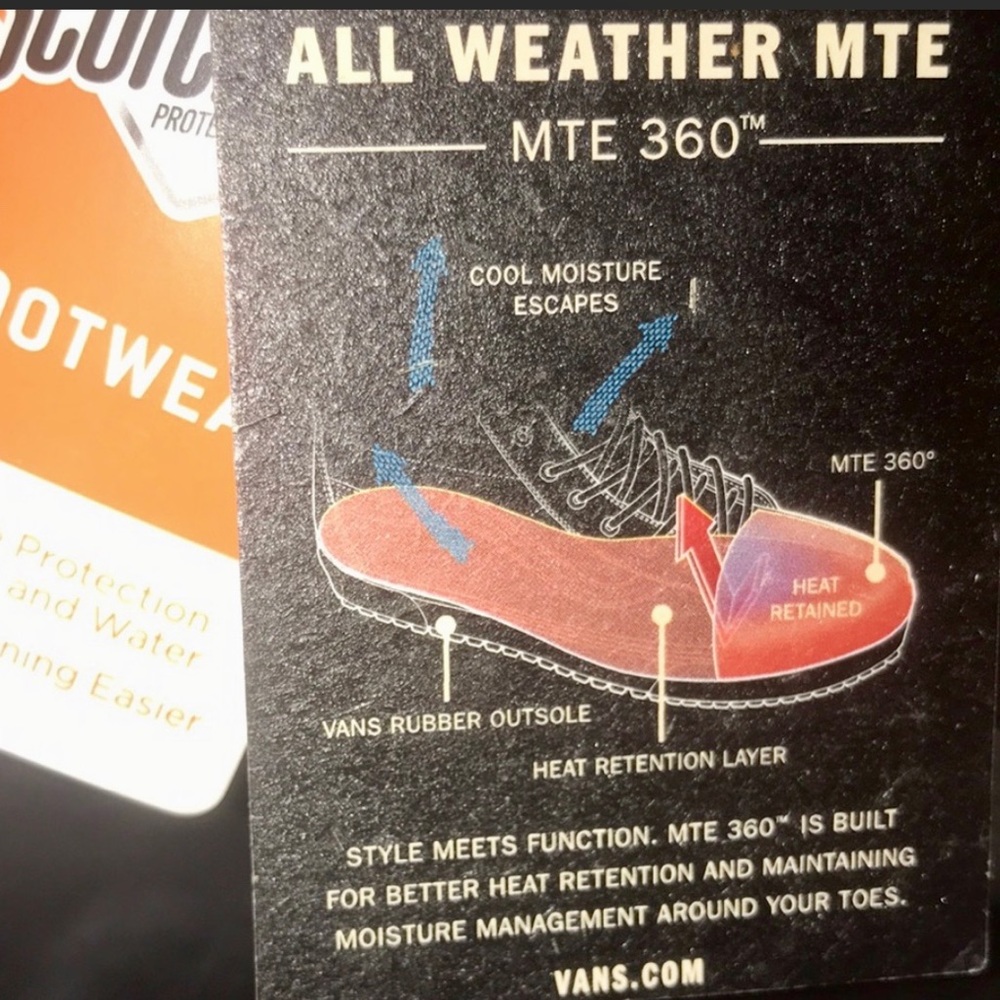 >💟ALL WEATHER MTE SCOTCHGARD, 360 THERMAL HEAT SK8-MID REISSUE BRAND NEW VANS - Picture 4 of 15
